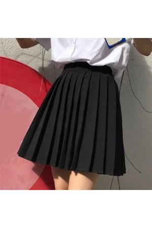 207984 TOPTAN SİYAH ETEK