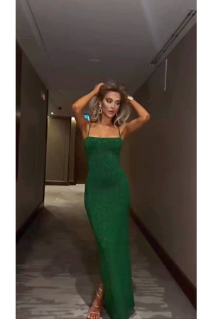 208527 TOPTAN ZÜMRÜT YEŞİL ABİYE