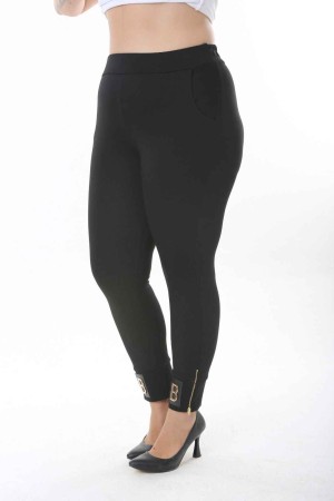 208640 TOPTAN SİYAH TAYT