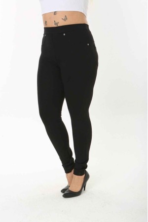 208648 TOPTAN SİYAH TAYT