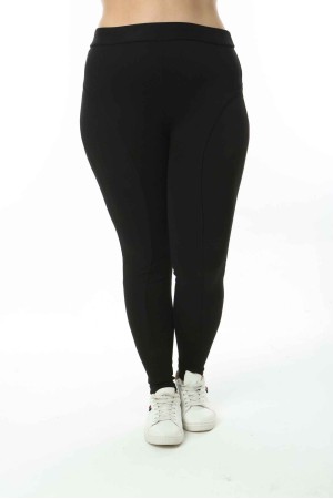 208654 TOPTAN SİYAH TAYT