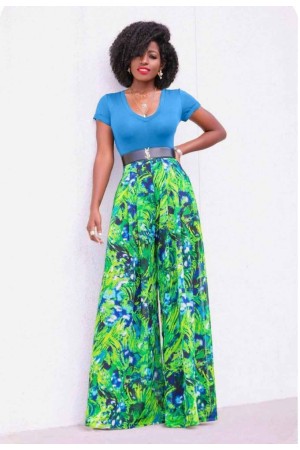 209370 TOPTAN DESENLİ PANTOLON