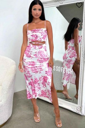 209374 patterned DRESS