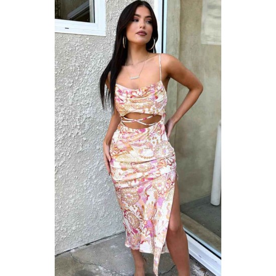 209376 patterned DRESS