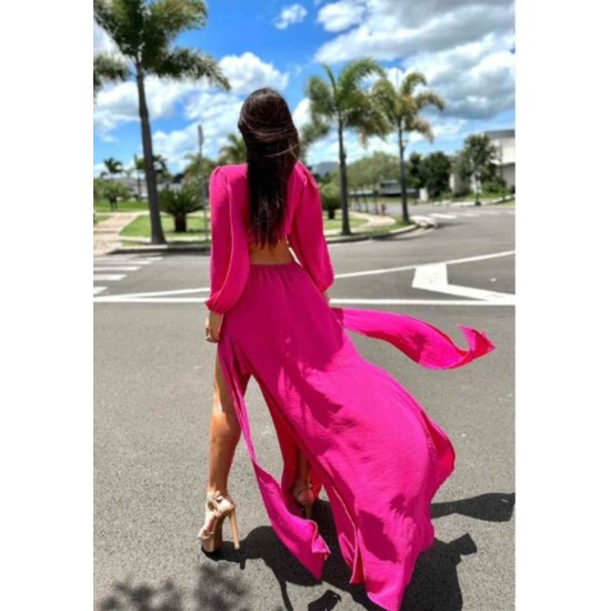 209381 fuchsia DRESS