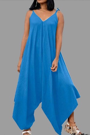 209385 blue OVERALLS