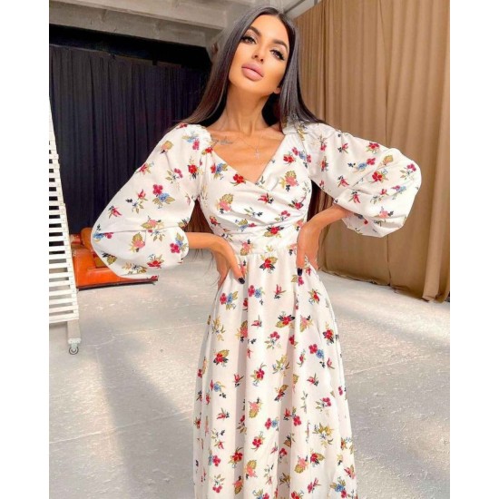 209391 patterned DRESS