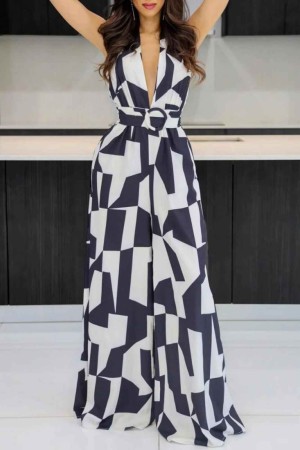 209393 patterned OVERALLS