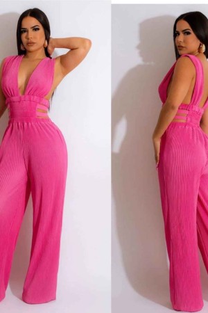 209395 fuchsia OVERALLS