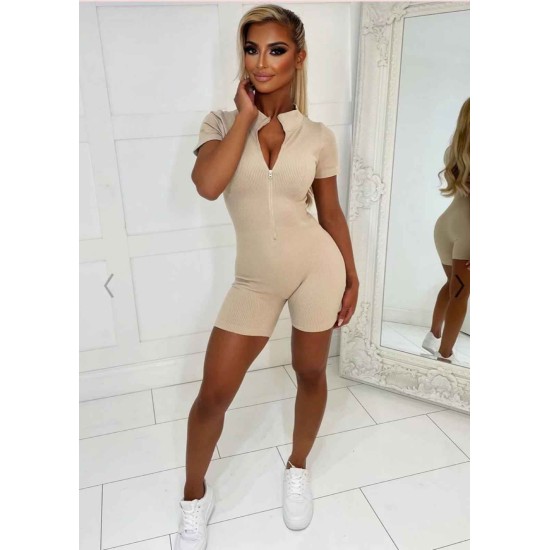 209402 beige OVERALLS