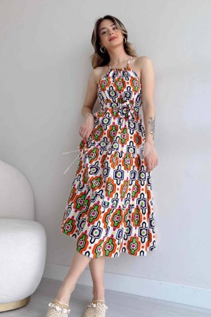209441 patterned DRESS