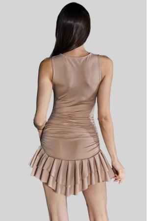 209736 TOPTAN VİZON ELBİSE