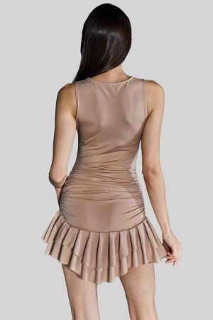 209736 mink DRESS