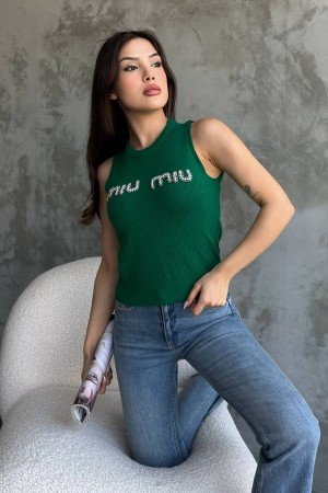 209769 Emerald Green BLOUSE