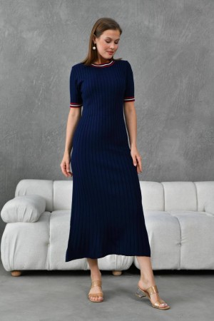 209772 Navy blue DRESS