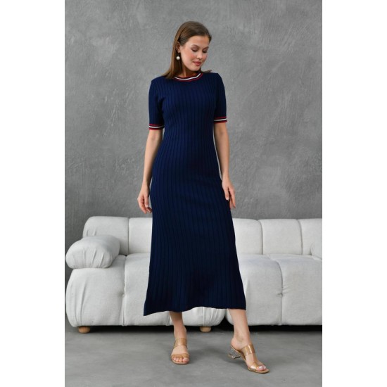 209772 Navy blue DRESS