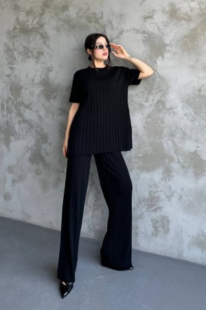 209775 TOPTAN SİYAH PANTOLON TAKIM