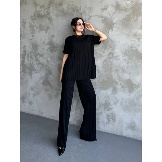 209775 TOPTAN SİYAH PANTOLON TAKIM