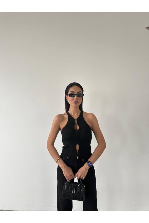 209777 TOPTAN SİYAH BLUZ