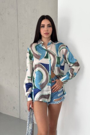 209784 patterned SHIRT