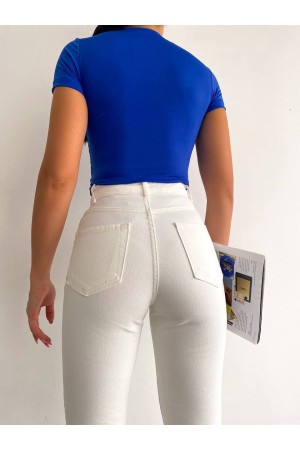 209798 TOPTAN SAKS BLUZ