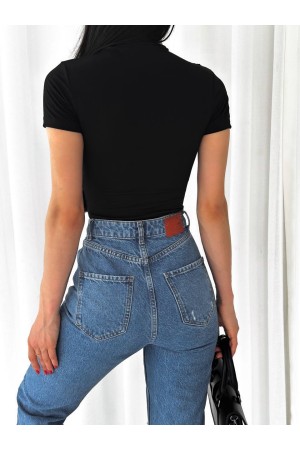 209801 TOPTAN SİYAH BLUZ