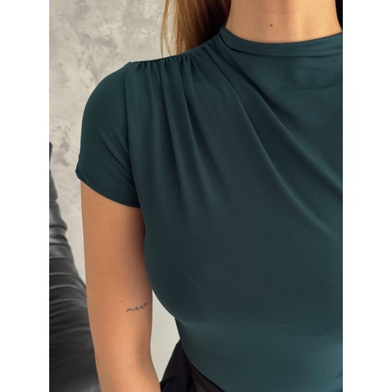 209803 Emerald Green BLOUSE