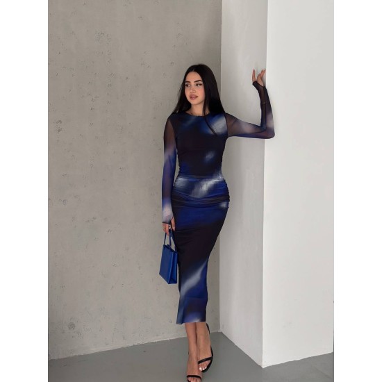 209822 patterned DRESS