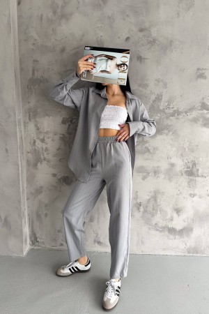 209833 TOPTAN GRİ PANTOLON TAKIM
