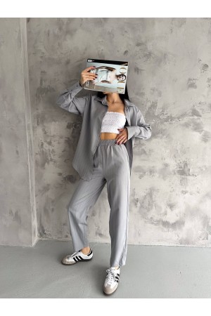 209833 TOPTAN GRİ PANTOLON TAKIM