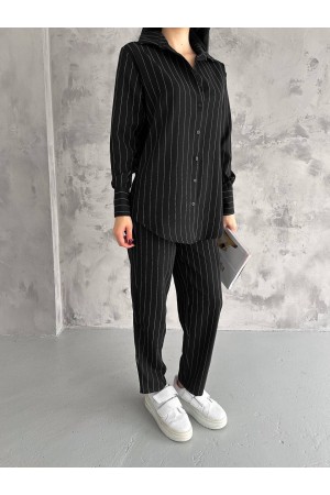 209834 TOPTAN SİYAH PANTOLON TAKIM