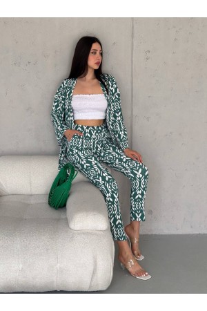 209864 TOPTAN DESENLİ PANTOLON TAKIM