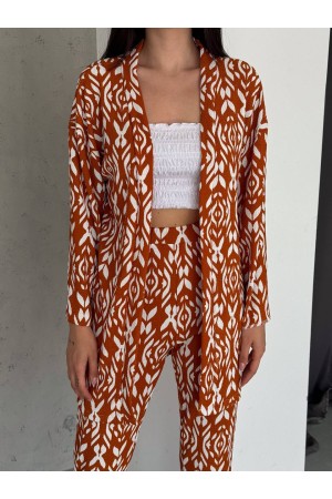 209865 TOPTAN DESENLİ PANTOLON TAKIM