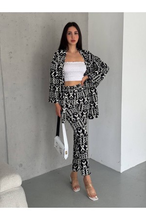 209866 TOPTAN DESENLİ PANTOLON TAKIM