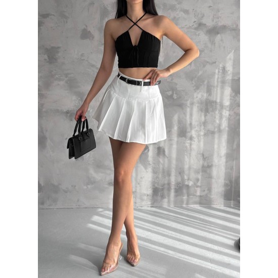 209885 white SKIRT