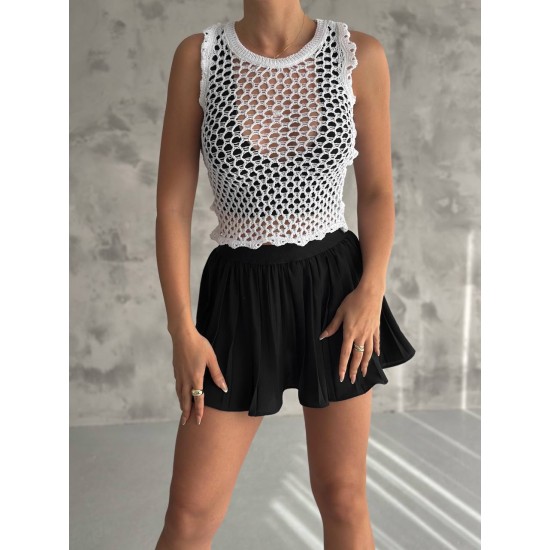 209901 TOPTAN BEYAZ ATLET