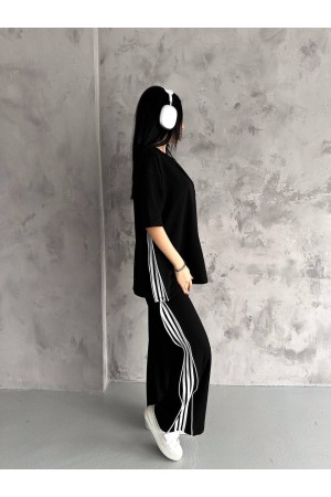 209908 TOPTAN SİYAH EŞOFMAN TAKIM