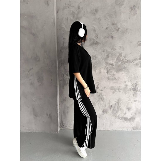 209908 TOPTAN SİYAH EŞOFMAN TAKIM