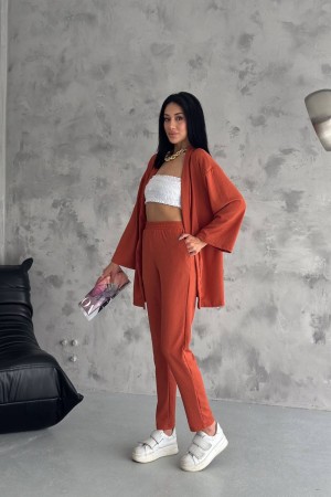 209914 cinnamon Pants suit