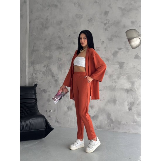 209914 cinnamon Pants suit