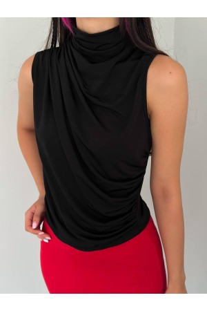 209923 TOPTAN SİYAH BLUZ