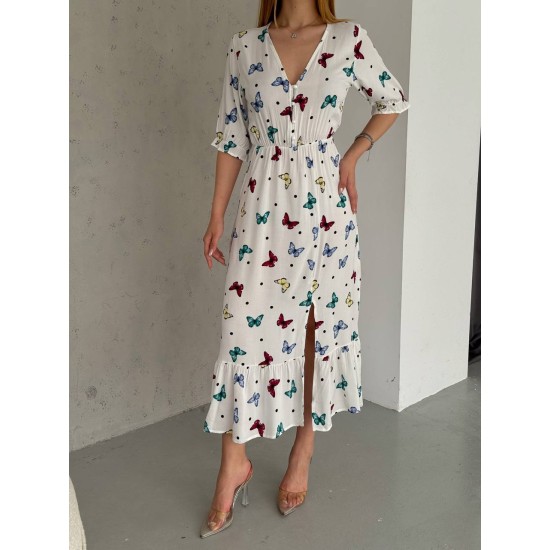 209945 patterned DRESS