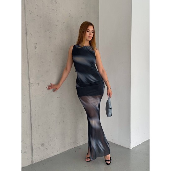 209950 patterned DRESS