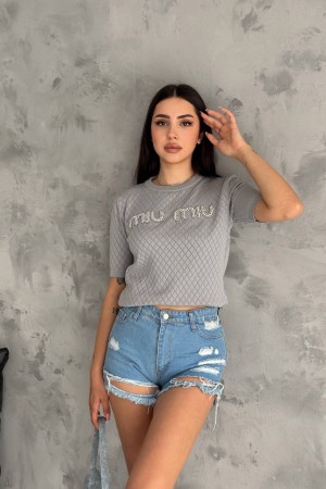 209983 Grey T shirts