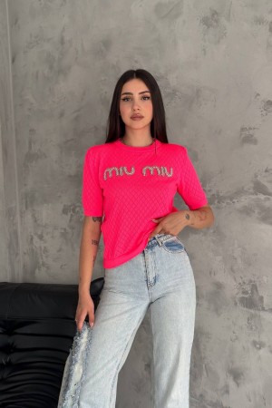 209984 fuchsia T shirts
