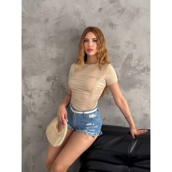 209987 beige BLOUSE