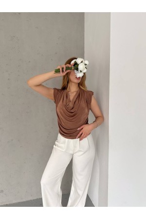 209994 TOPTAN VİZON BLUZ