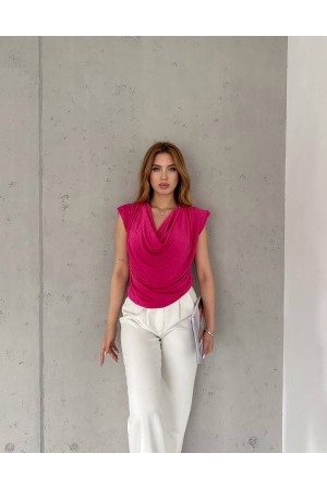 209997 TOPTAN FUŞYA BLUZ