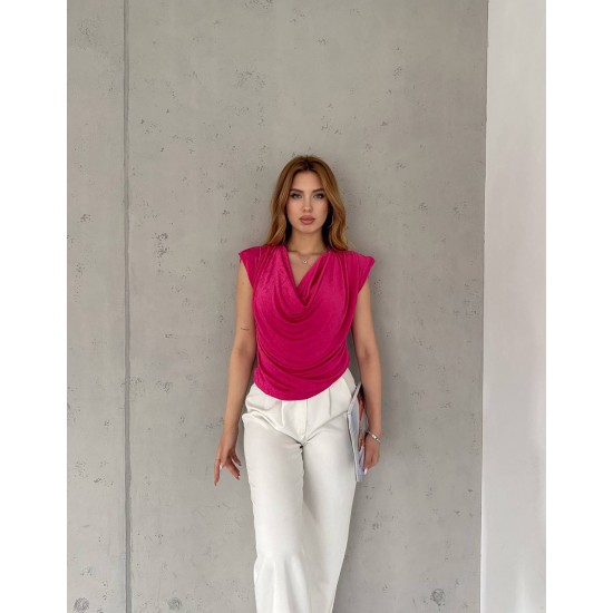 209997 TOPTAN FUŞYA BLUZ