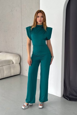210008 Emerald Green Pants suit